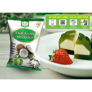 Bột cốt dừa tấn sang gói 50g