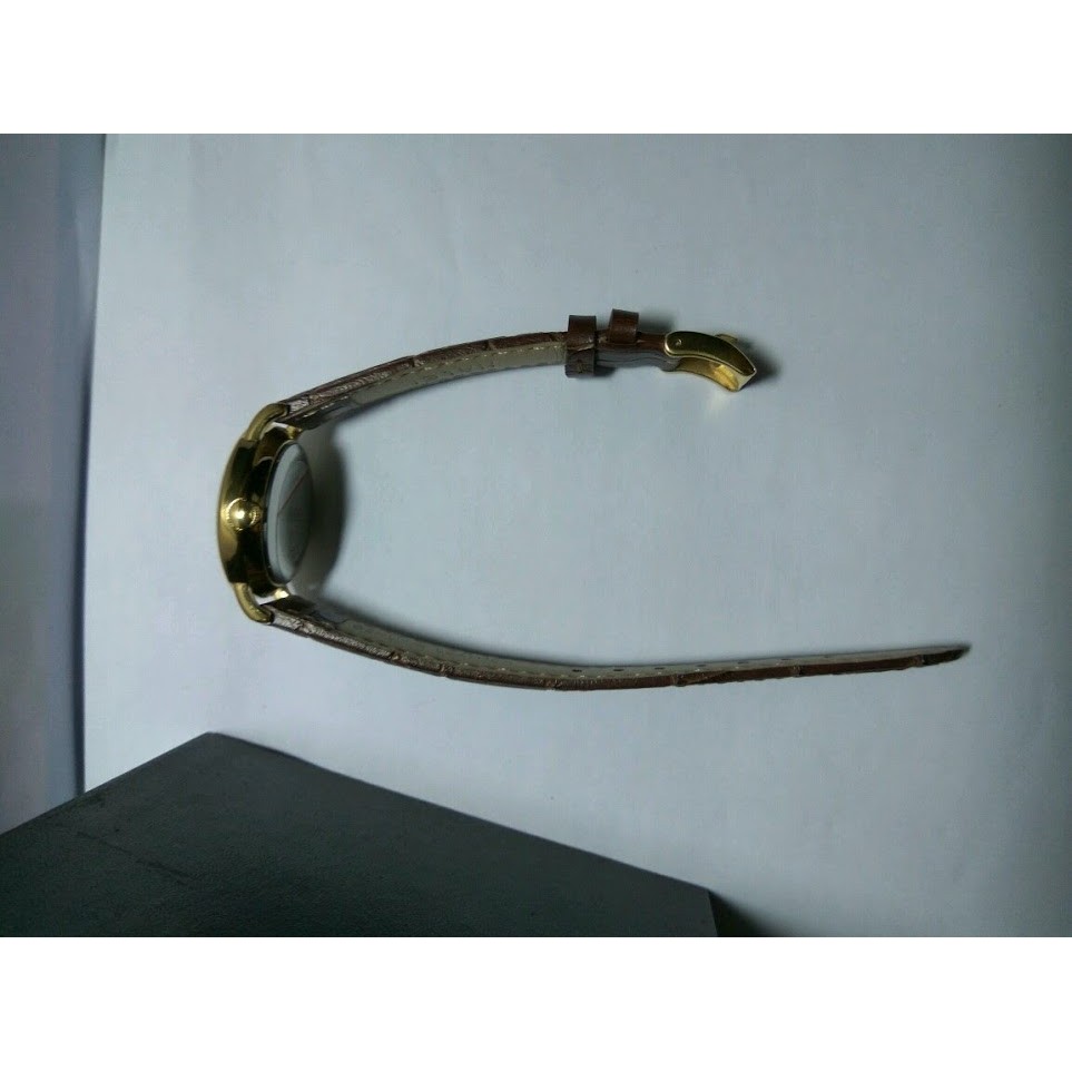 Đồng hồ nam nữ Halei dây da nâu mặt trắng | BigBuy360 - bigbuy360.vn