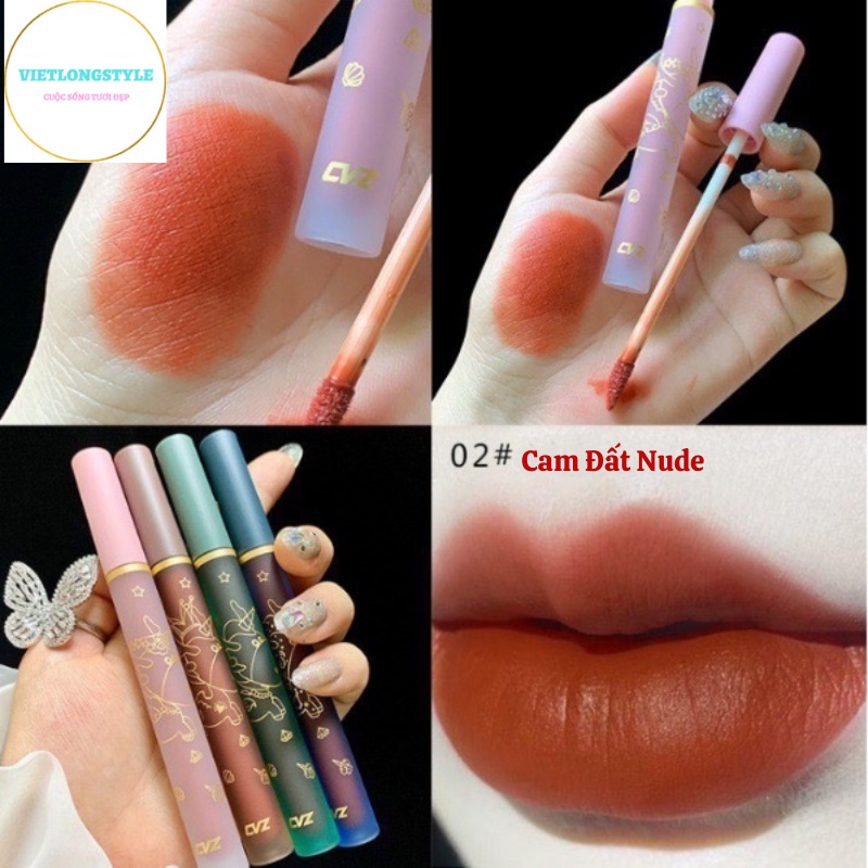 Son Nội Địa Trung Quốc Dạng Son Kem Tint Kỳ Lân Cực Kỳ Cute