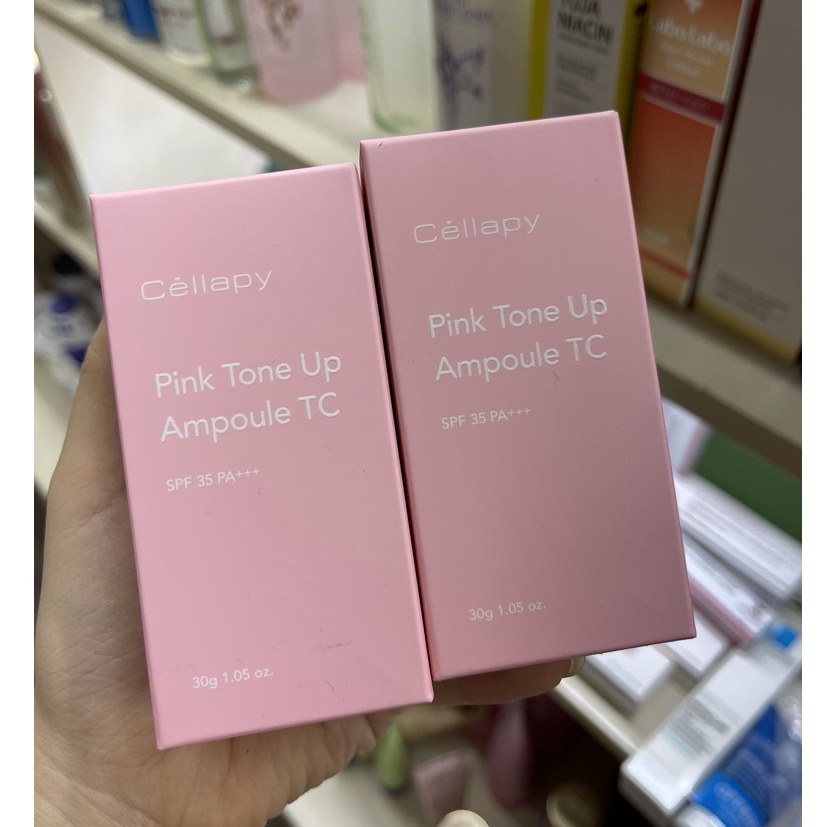 Dưỡng trắng hồng, Serum Cellapy Pink Tone Up Ampoule SPF35+ PA++++