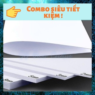 Bìa mô hình Fomex ( 30x40cm)Combo 20 tấm Độ dày 2mm- 3mm / 5mm-8mm