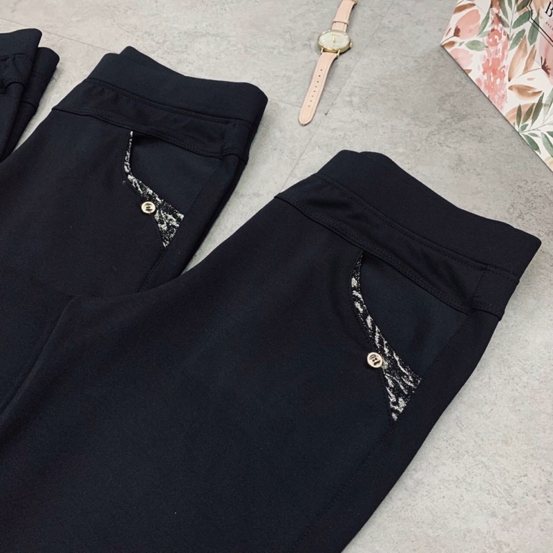 QUẦN NỮ TRUNG NIÊN CAO CẤP CHẤT KAKI THUN CO GIÃN 6 SIZE