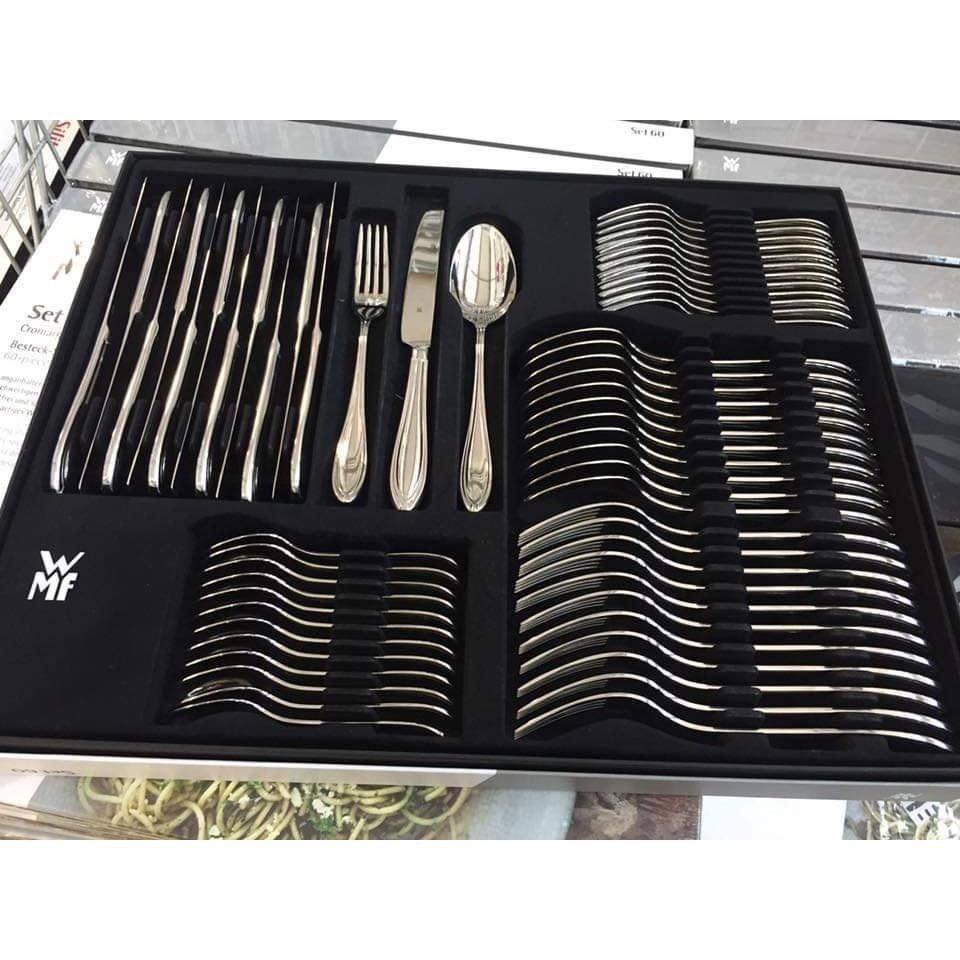 Bộ dao dĩa WMF Philadelphia 60 món Set dao dĩa inox sang trọng nhập Đức.