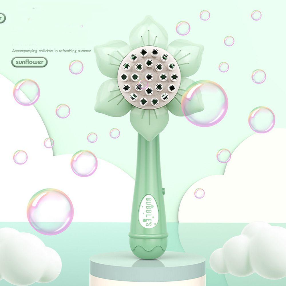 Bong Bóng Hoa Hướng Dương NICKOLAS|Đồ Chơi Thổi Bong Bóng Xà Phòng Tự Động Dễ Thương Cho Bé