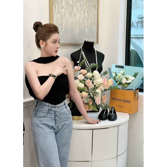 ÁO CỔ YẾM CHẤT THUN BOZIP CO GIÃN TỐT MS10762