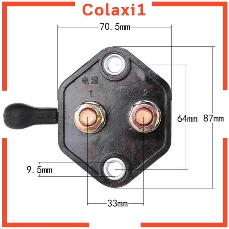 Công Tắc Ngắt Kết Nối Pin 12V-24V SUV RV 1