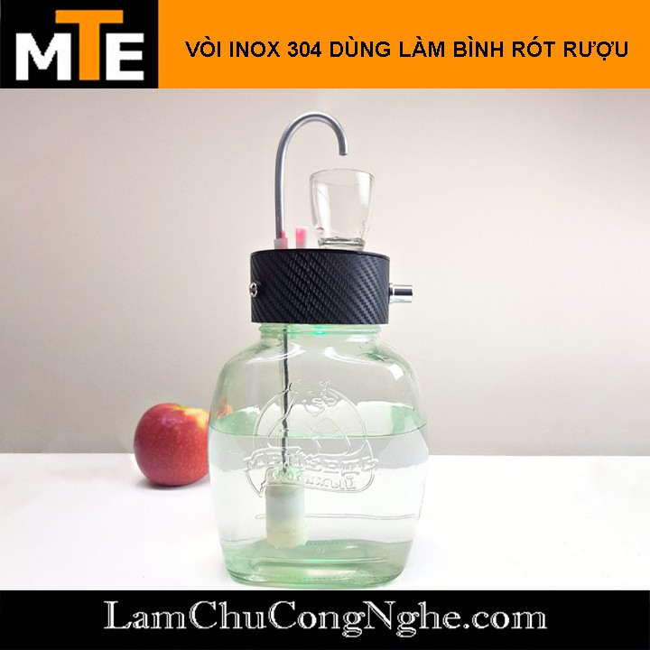 Vòi Inox 304 dùng làm bình rót rượu