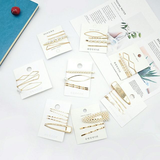 Set Kẹp Xước Hàn Quốc hot trend