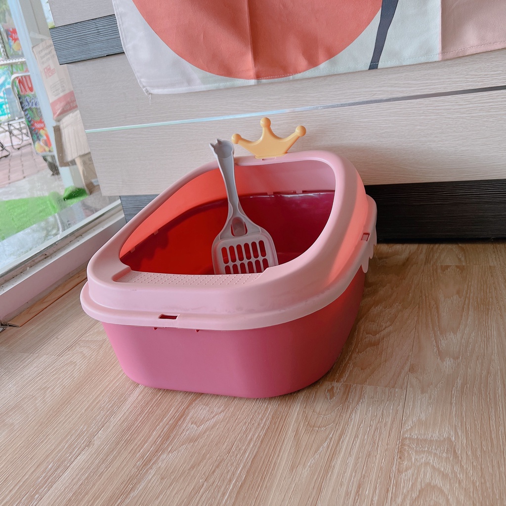 khay vệ sinh cho mèo size Lớn cao cấp 56x31x17cm