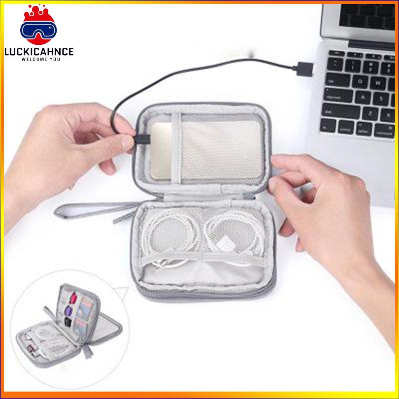 Túi Đựng Dây Cáp / Tai Nghe / Ổ Cứng Di Động Tiện Dụng Mang Theo | BigBuy360 - bigbuy360.vn