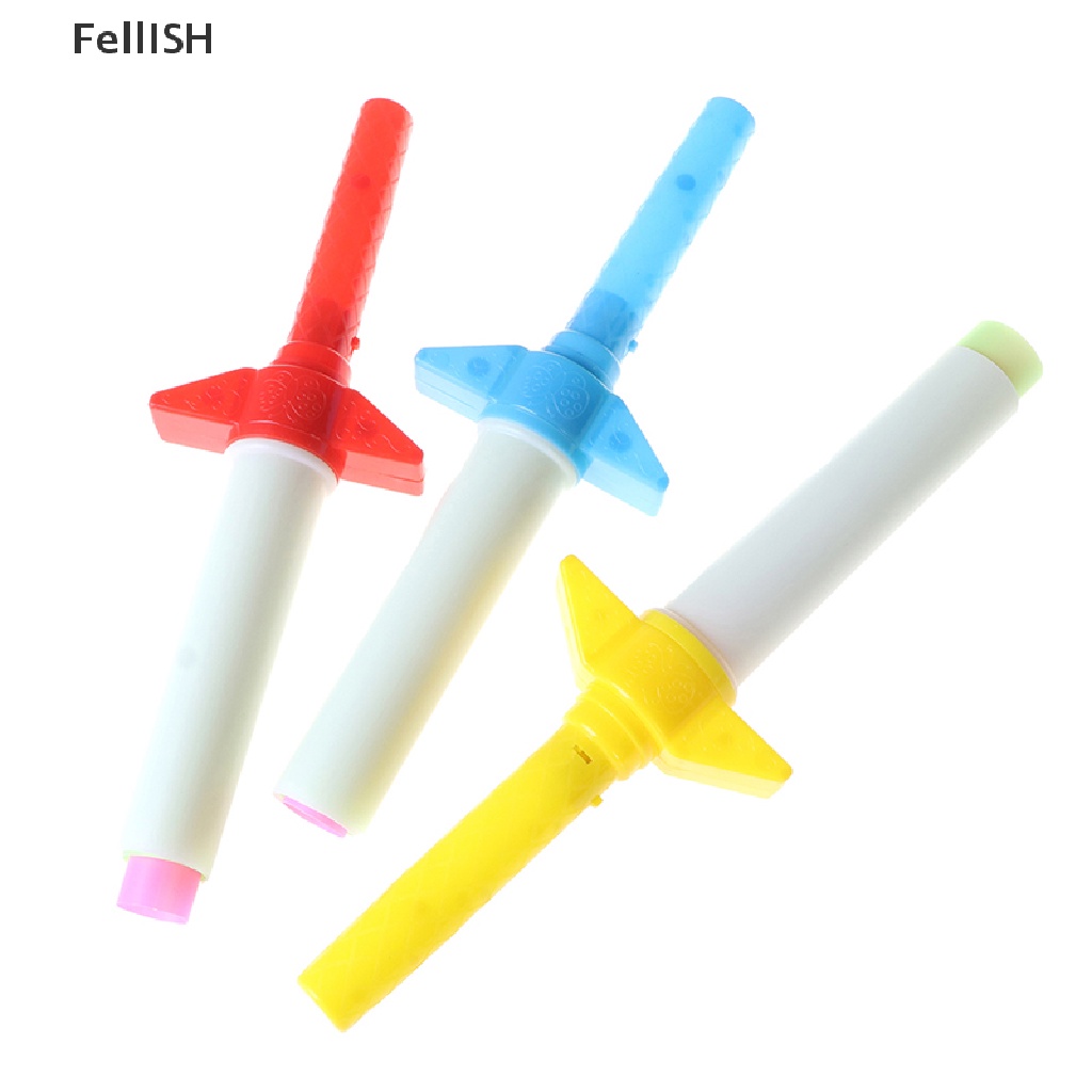 [Felli] 1 PC LED Glow Stick 4 Section Extendable LED Glow Sword Kids Toy Flashing Stick  439br