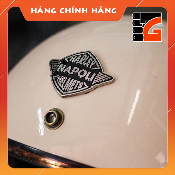 ✅GZ Bikershield Store - Mũ bảo hiểm 3/4 đầu NAPOLI SH Ruby - Hàng Chính hãng