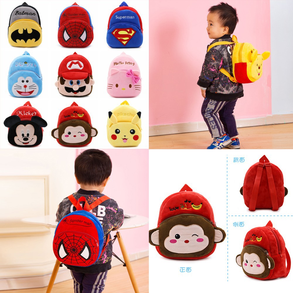 DISNEY Balo Hình Hello Kitty Nhồi Bông Đáng Yêu Dành Cho Trẻ