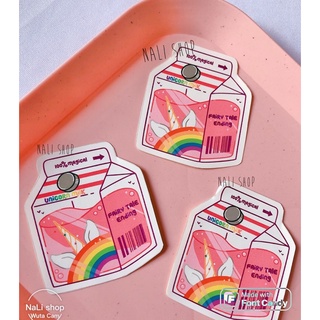 DECAL STICKER HÌNH DÁN TRANG TRÍ HÌNH HỘP SỮA CUTE DỄ THƯƠNG, bullet journal, trang trí sổ