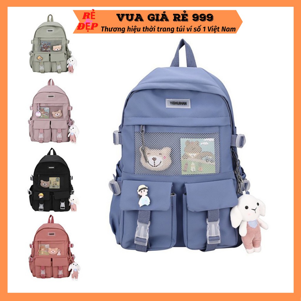 Balo nữ đẹp đi học du lịch thời trang hàn quốc dễ thương cute giá rẻ BL73