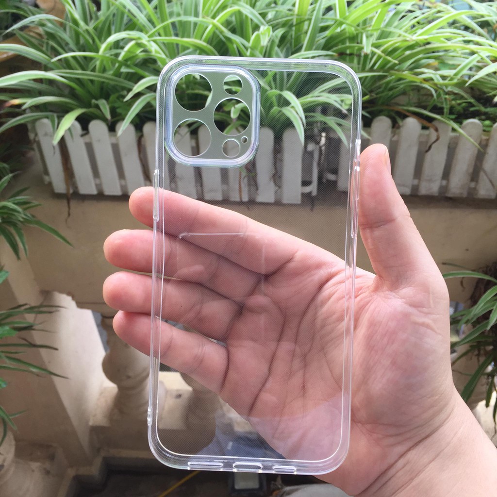 Ốp lưng silicon Gor cho Apple iPhone 12 Pro Max 6.7 inch siêu mỏng, có gờ bảo vệ camera