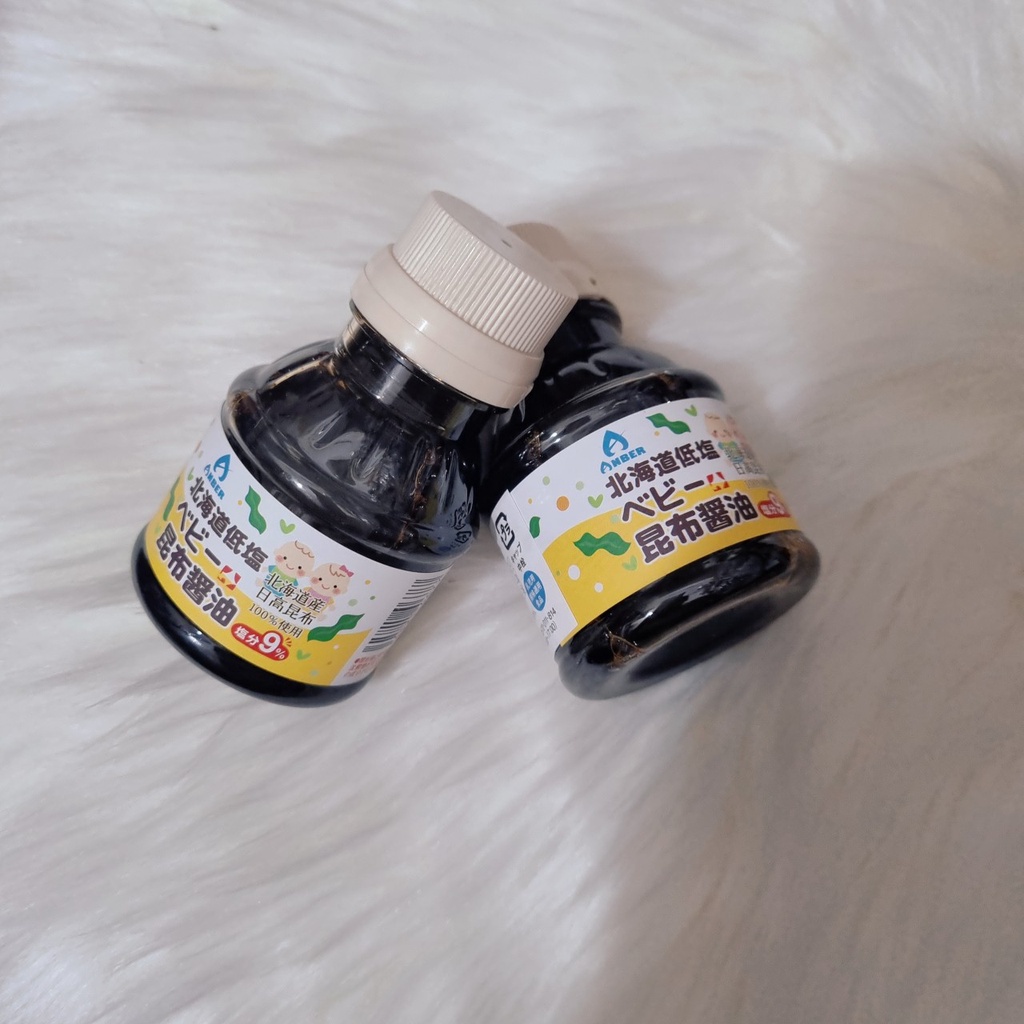 [DATE 2023] Nước Tương cho bé ăn dặm, nước tương Tảo Bẹ 100ml