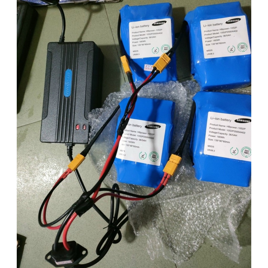 Đầu sạc trực tiếp cho pin xe Drift và xe cân bằng, dây sạc rời