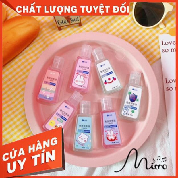 Xà phòng rửa  tay khô dạng gel hoạ tiết nhiều mẫu mùi thôm mát