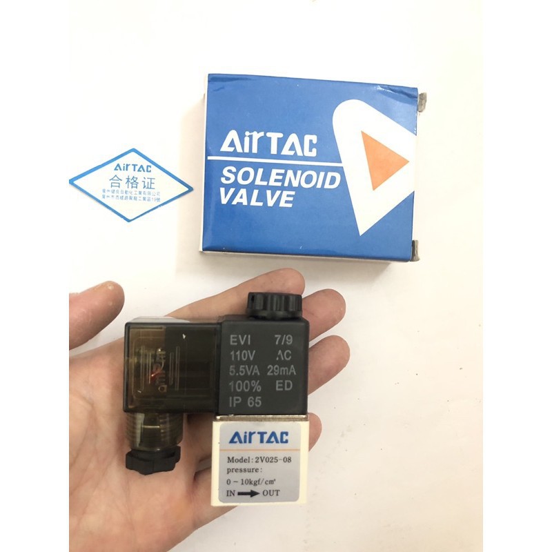 Van điện từ khí nén Airtac 2V025-08 (110V)