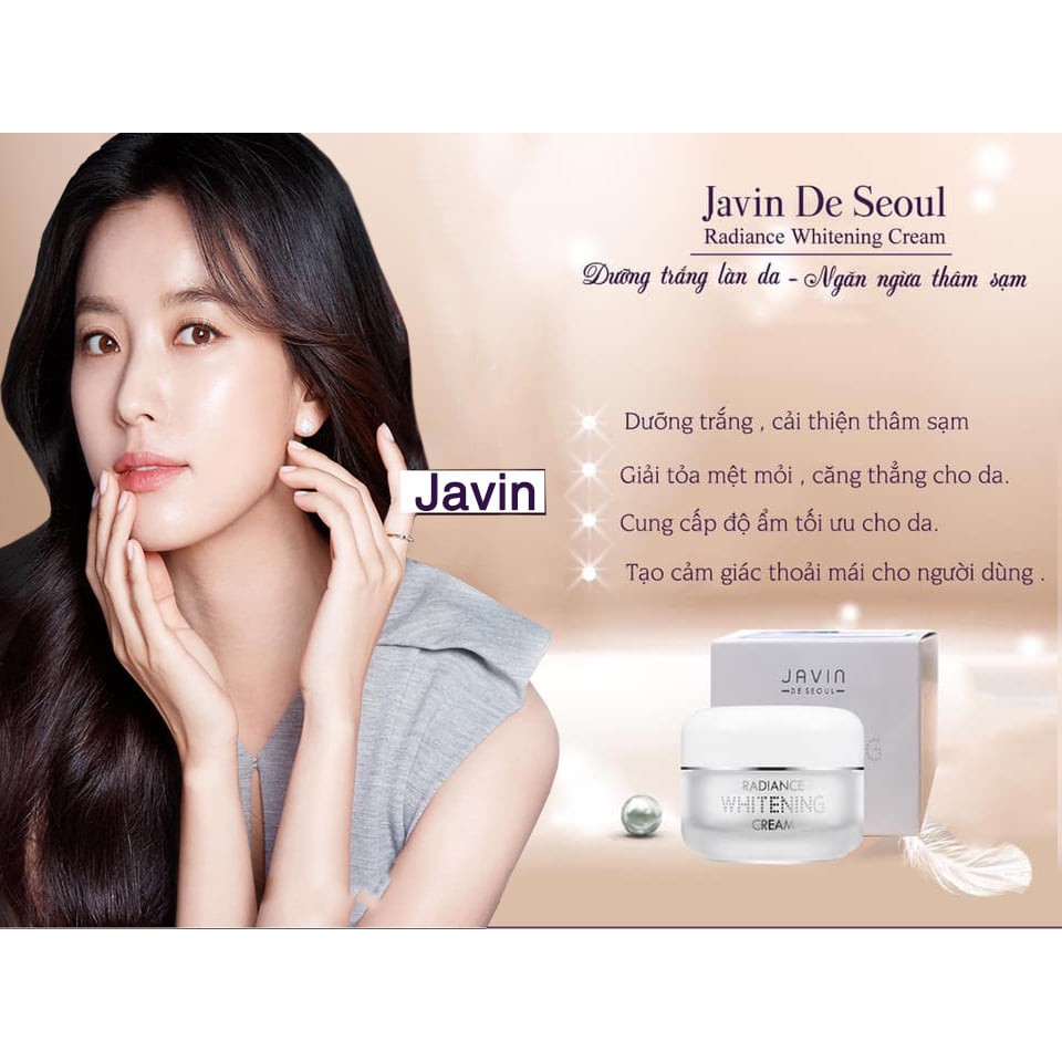 Kem dưỡng trắng da Javin Deseoul Radiance Whitening 50ml