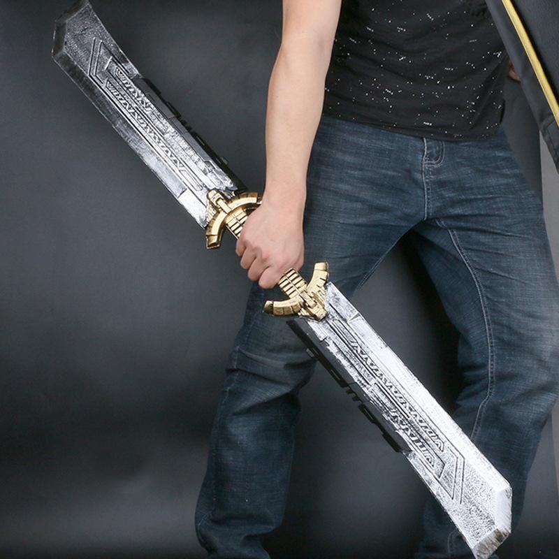 Búa Của Thần Sấm Thor Bằng Chất Liệu PU Siêu Bền Tỉ Lệ 1:1
