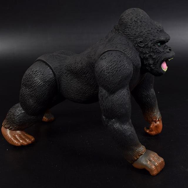 ✗King Kong Skull Island KINGKONG Mô phỏng Động vật Khỉ đột King Kong Trang trí mô hình Búp bê Đồ chơi làm bằng tay