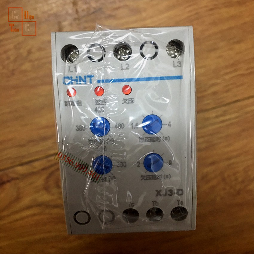 Rơle  bảo vệ điện áp 3 pha Chint XJ3D, XJ3G