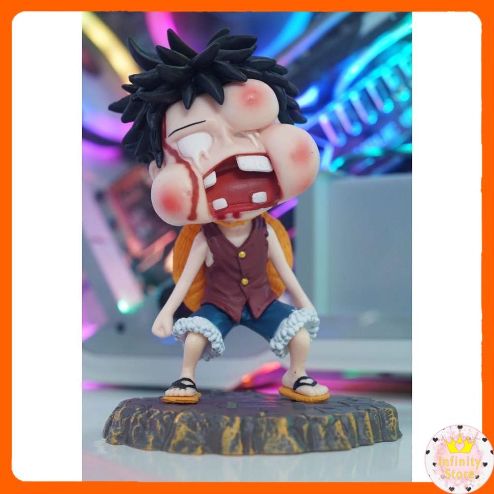 MÔ HÌNH LUFFY ĂN ĐẤM 12CM INFINY DECOR