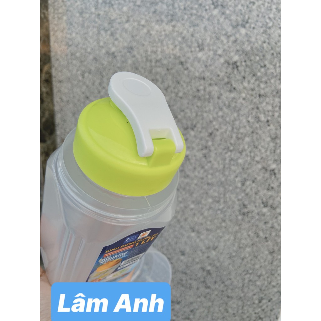 Bình Nước Siêu Sạch Có Sẵn Ca Uống 1L4 và 1 Lít