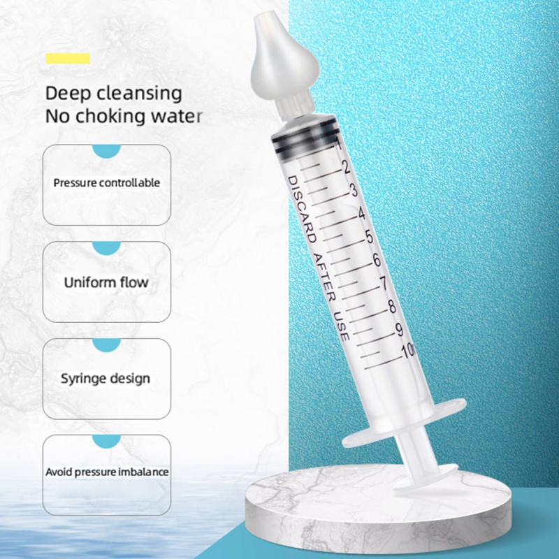 Ống Bơm Mũi Bằng Silicone Tái Sử Dụng An Toàn Cho Trẻ Sơ Sinh
