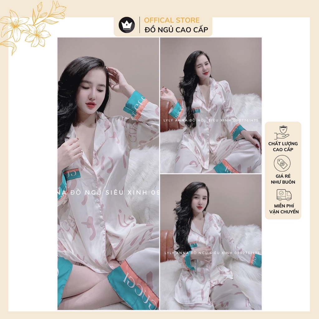 Bộ đồ Pijama Latin dài tay họa tiết cao cấp,thiết kế dễ thương | BigBuy360 - bigbuy360.vn