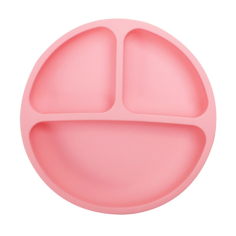 Đĩa Ăn Silicone Trung Tính Màu Sắc &amp; Cấp Dành Cho Bé Trai Và Bé Gái