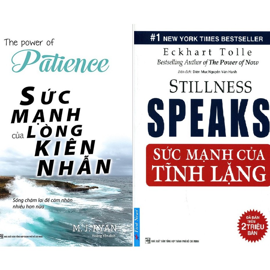 Combo Sách - Sức Mạnh Của Tĩnh Lặng + Sức Mạnh Của Lòng Kiên Nhẫn
