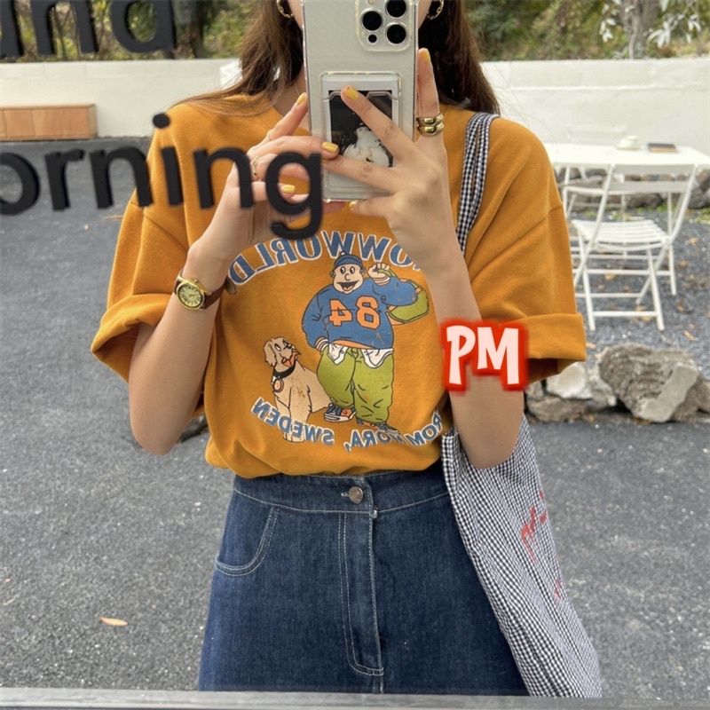 Áo phông người và cún số 84 PM11