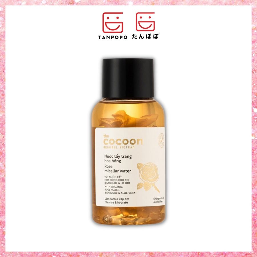 [Có sẵn] [Chính hãng] Nước Tẩy Trang Hoa Hồng Cocoon Rose Micellar Water 140ml