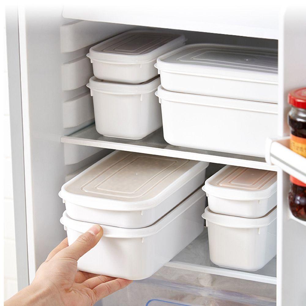 MOCHO Hộp Đựng Thức Ăn Phân Loại Hình Chữ Nhật Chống Rò Rỉ Có Thể Tái Sử Dụng Cho Tủ Lạnh