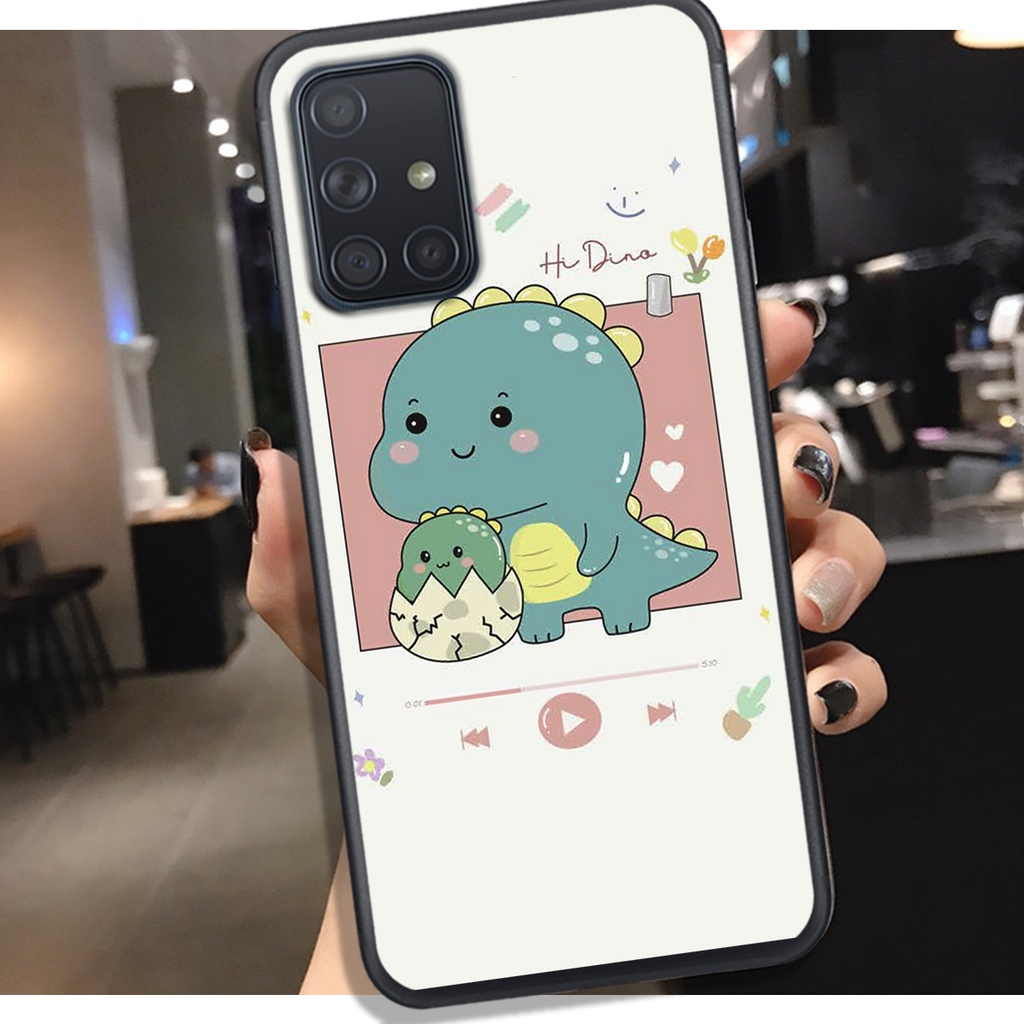 [HOT]ỐP SAMSUNG A31 - A51 -A71 - M51 , IN HÌNH KHỦNG LONG CHIBI SIÊU DỄ THƯƠNG.