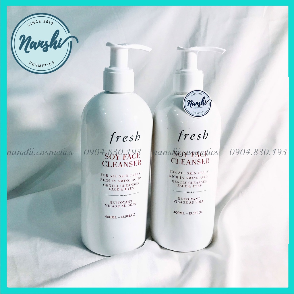 Sữa rửa mặt FRESH Soy Face Cleanser 400ml