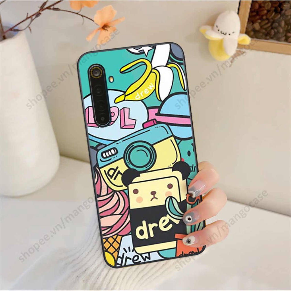 Ốp lưng điện thoại Realme 6 / 6 Pro drew, kaws, bape cao cấp, vỏ ốp rẻ đẹp