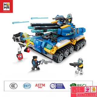 Đồ chơi Xếp hình Lắp ghép Lego: Xe tăng hủy diệt (Có 398 Miếng) 83-QM-2713
