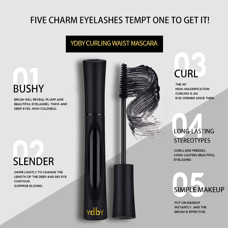 [Hàng mới về] Mascara Chuốt Mi Trang Điểm Không Nhòe Chống Thấm Nước Và Mồ Hôi