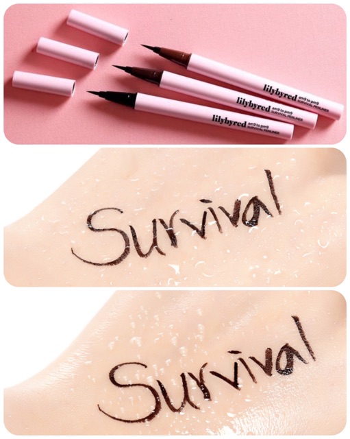 Bút Kẻ Mắt Nước Siêu Mảnh, Chống Trôi Lilybyred am9 to pm9 Survival Pen Liner 0,6g | BigBuy360 - bigbuy360.vn