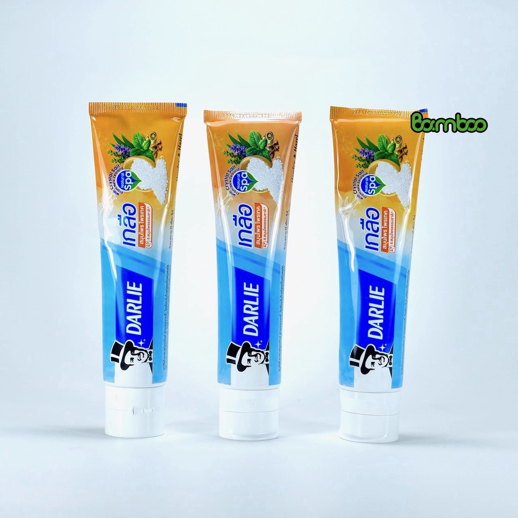 03 Kem Đánh Răng Darlie Salt Muối &amp; Bạc Hà Thái Lan - Mỗi tuýp 140g