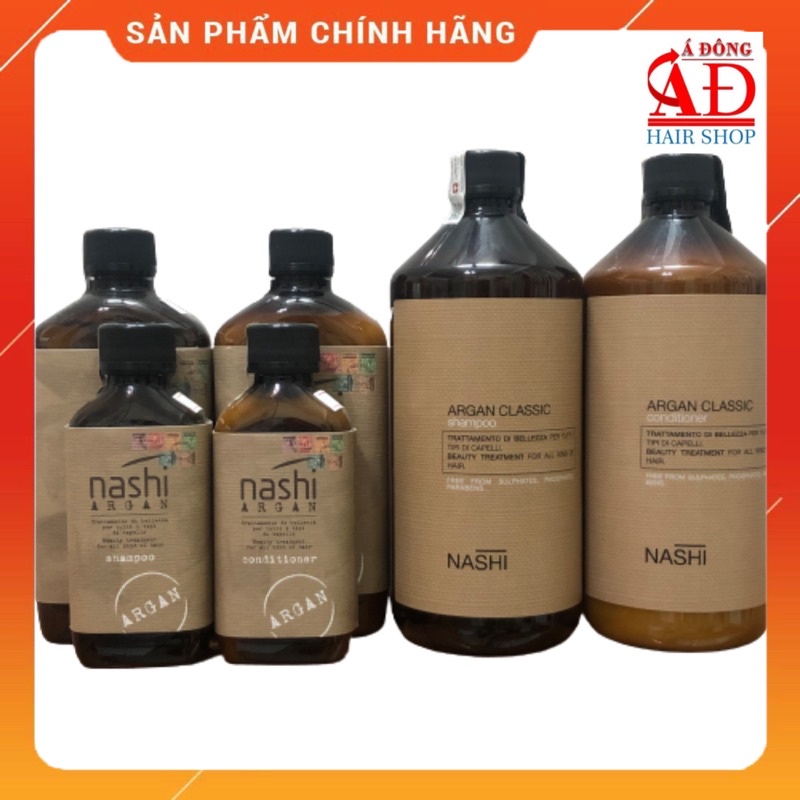 DẦU GỘI XẢ PHỤC HỒI HƯ TỔN NASHI ARGAN