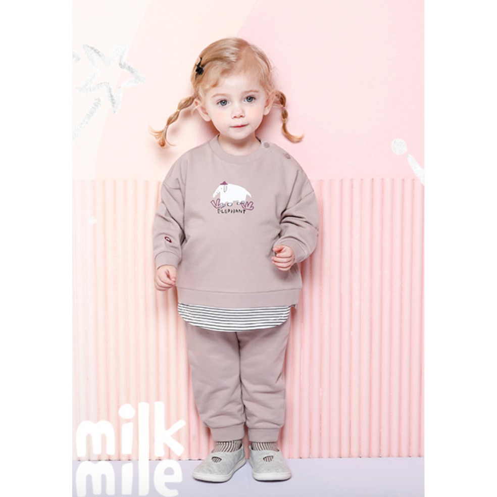 (90) Quần nỉ cá xuất Hàn Milkmile moouse39