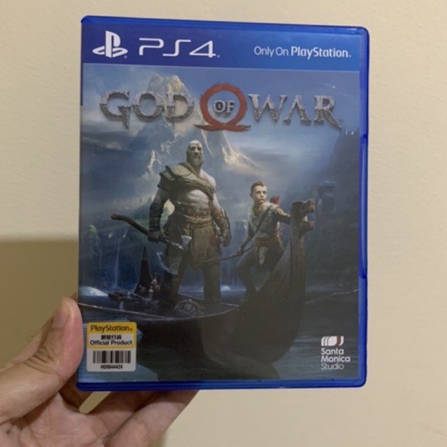 Đĩa Cd Game God Of War Ps4 Region 3 Asia Gow 4 Gow4 Ps Bd Playstation 4 Reg 3 Reg3