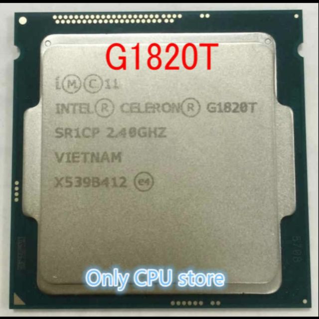 Bộ Vi Xử Lý CPU I3 4170 - G1820T - G1840-G3220 - G3450 - G3420 Sk 1150 Giá Rẻ Chuẩn