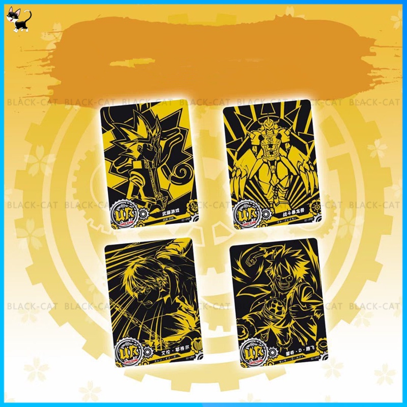 1 Bộ Sưu Tập Thẻ Bài Anime One Piece Demon Slayer Grim Reaper SSR