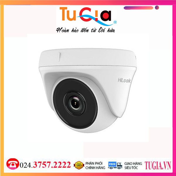 Camera giám sát HiLook bán cầu THCT140P,4M/IR20M,2YWty_THCT140P Hàng chính hãng